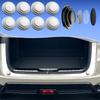 Car Door Cushion, 8 Pcs Sound Insulation Shock Absorber Gasket, Adhesive Door Shock Absorber,