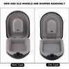 Hearing Aid Storage Box Behind‑the‑Ear Hearing Aid Case Waterproof Portable Drop Resistance Hearing Aid Storage Box Black
