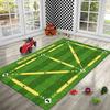 Tappetino per Allenamento Calcio Attrezzatura per Allenamento Calcio Antiscivolo Pieghevole Bambini Adulti Tappetino per Dribbling Allenamento Indoor Outdoor Attrezzatura