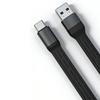 15Cm Handy Type C Cable Silicone Braid Shielding TPE Shock Resistant 40Gbps High Speed Data Transmission 100W Boost Charging