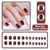Manicure Wearable Nail French No Tracse Wearable Nail Removable Manicure French Wearable Manicure Fake Nail Stickers 5ml