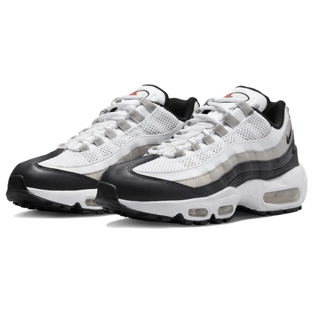 Nike Air Max 95 Light Iron Ore Black Women Sneakers White University-Red DR2550-100