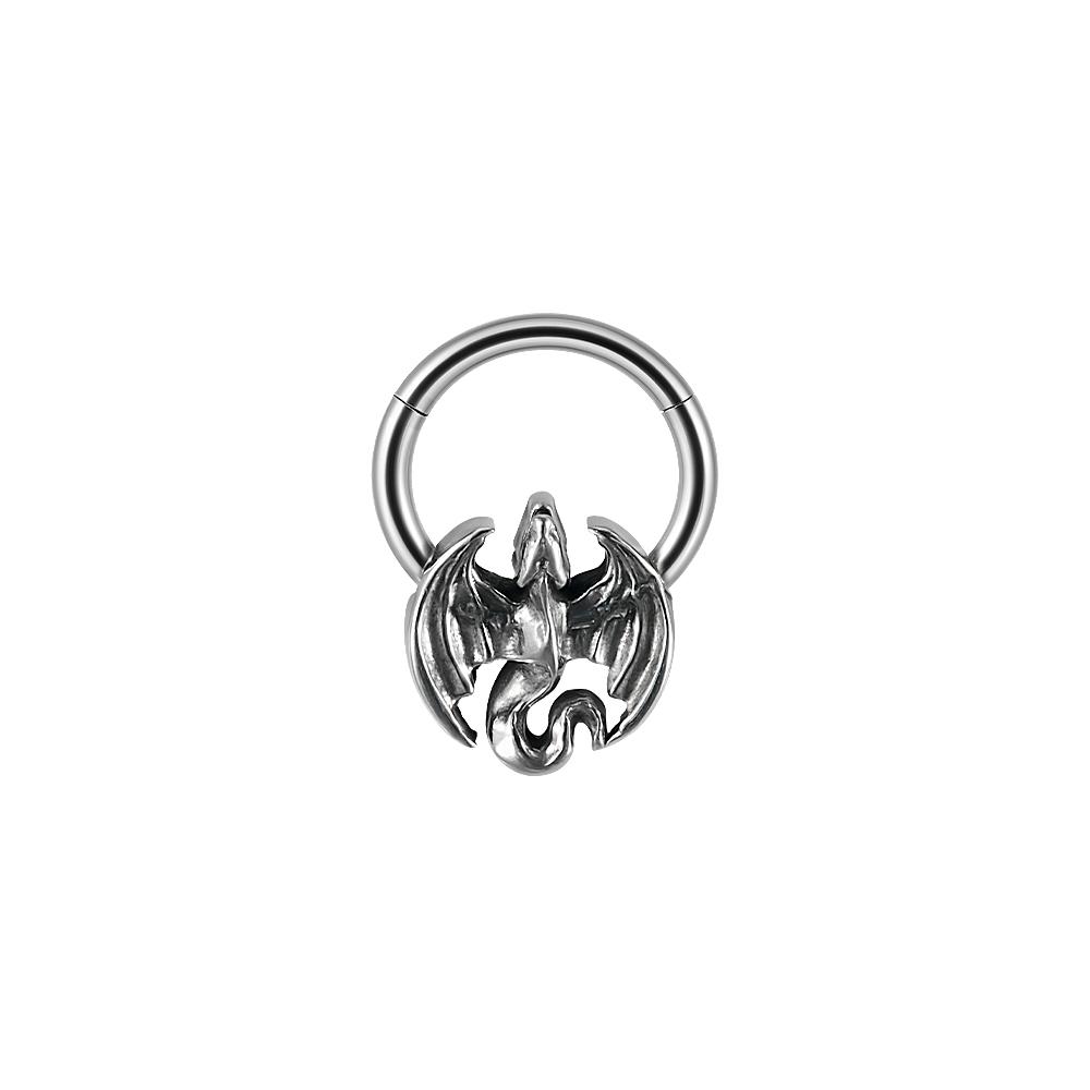 1PC Stainless Steel Butterfly&Bat&Snake Nose Septum Ring 16G Earrings Hoop Ear Cartilage Tragus Body Piercing Jewelry