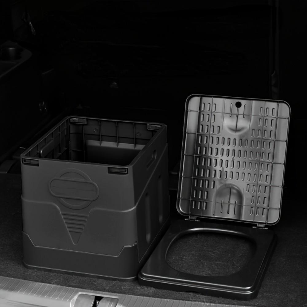 Car Folding Toilet, Portable Car Mounted Toilet, Outdoor Camping Trip, Urinal, Emergency Device On Car, Mobile Toilet
