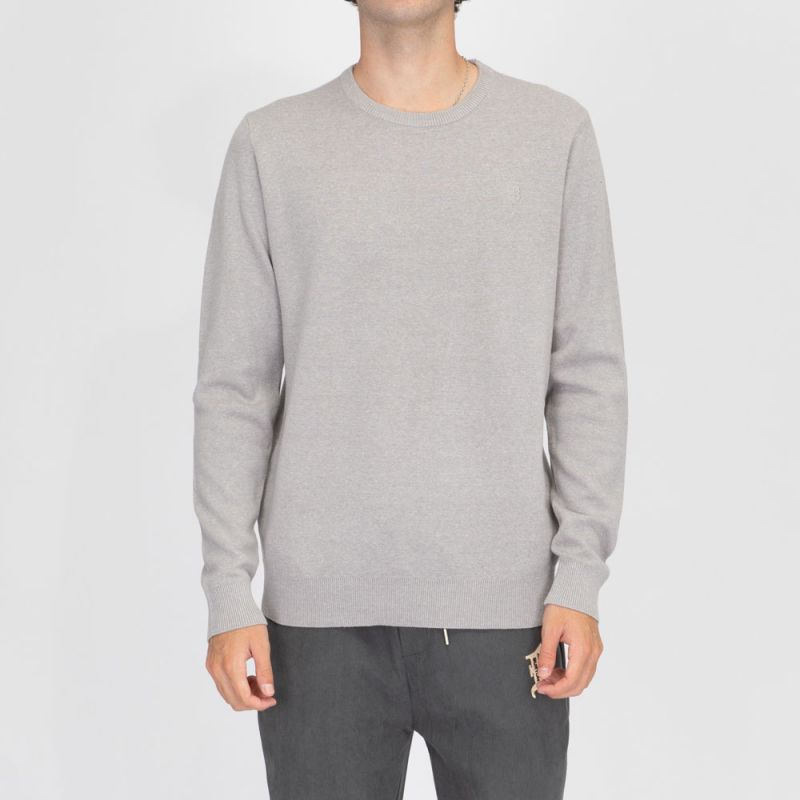 Pull fin col rond milano manches longues Homme BILL TORNADE