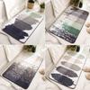 Print Sponge Bathroom Cashmere Thickening Mat Bath Non-slip Carpets In Wash Basin Bathtub  Floor Rug Shower Room Doormat Memory Foam 3D Pad