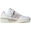 Adidas Forum Low White Grey Red Unisex Sneakers Cloud-White Grey-One Blue H03424