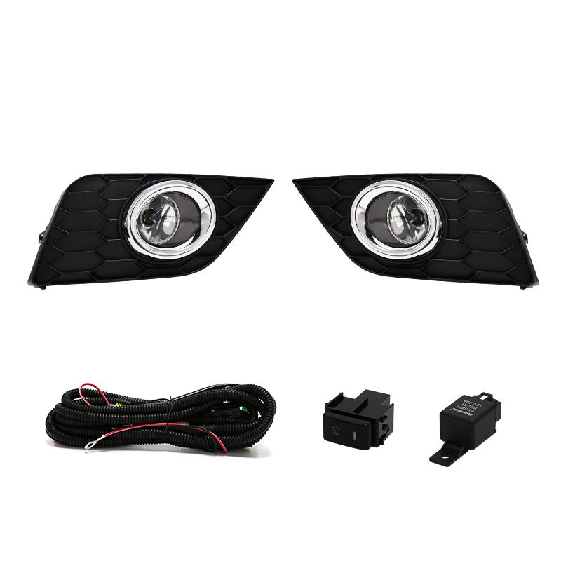 for Nissan Sentra Sylphy 2016 2017 2018 LED Fog Light Car DRL Daytime Running Lamp Bumper Driving Switch Relay Car Accessories