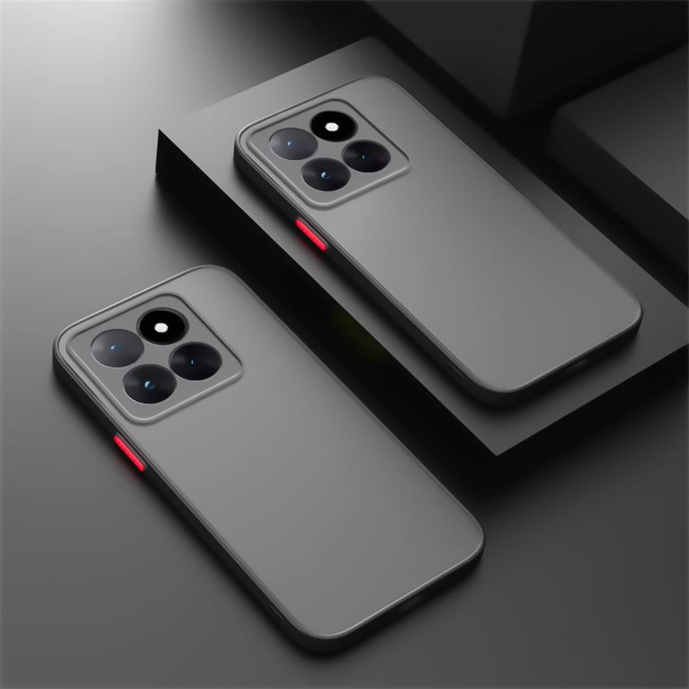

Shockproof Armor Matte Phone Case For Xiaomi 15T Pro 14T 13T 12T 11T 10T Pro 14 13 12 11 Lite 17 Pro Max Bumper Protection Cover For Mi 13T Pro