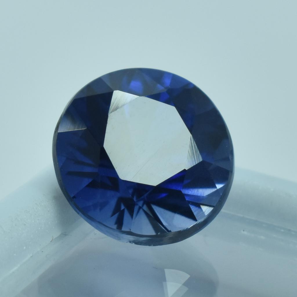 Blue Tanzanite 6.30 Ct Natural Round Cut Loose Gemstone