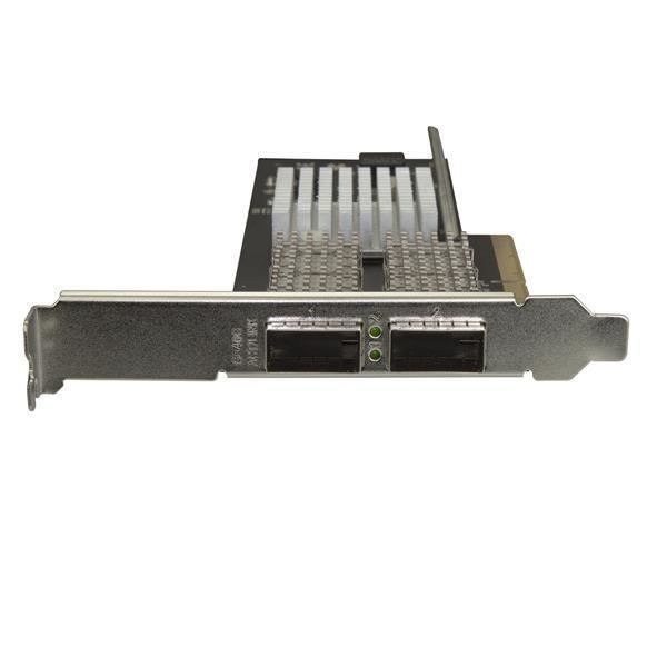 STARTECH Carte réseau PCIe à 2 ports QSFP+ 40G pour serveur - Adaptateur réseau 2 ports 40 GbE - Chipset Intel XL710