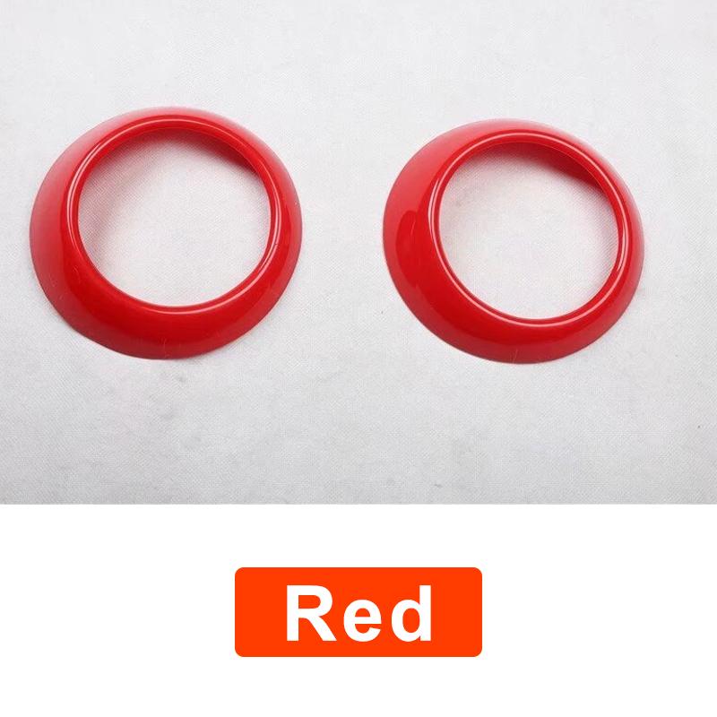 

For MINI JCW R60 R61 Countryman Car Air Conditioning Vent Decorative Ring Interior Protection Sticker Modification Accessories