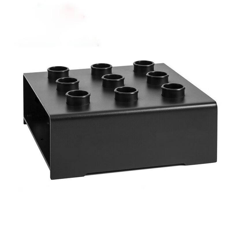 WEZHO Nine-Hole Barbell Storage Rack