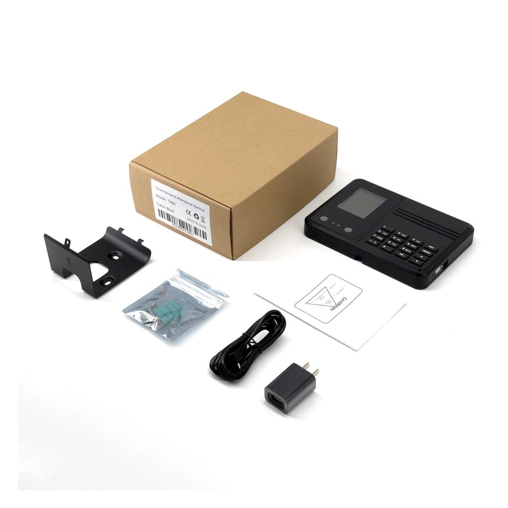 Time Clock Attendance Face Recognition with Password Palm Print Facial for Employees Access Control Machine Support