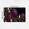 1Pcs Rubber Drying Mat With Peony For Coffee Shop Restaurant Kitchen Carpet Tableware Durable Diatom Mud Table Mat Pet Mat