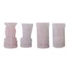 3D Girl Silicone Candle Mold DIY Epoxy Resin Molds Desktop Ornament Crafts Cake Decorating Tool Home Decorations