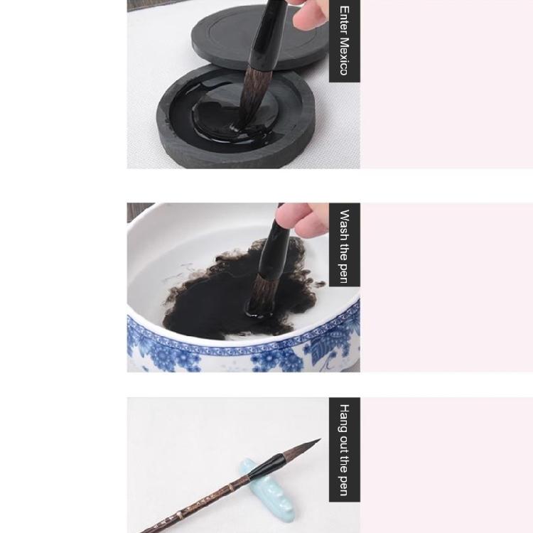 Chinese Calligraphy Brush Professional Sumi Drawing Brush for Chinese Calligraphy Practice Landscape Watercolor Painting