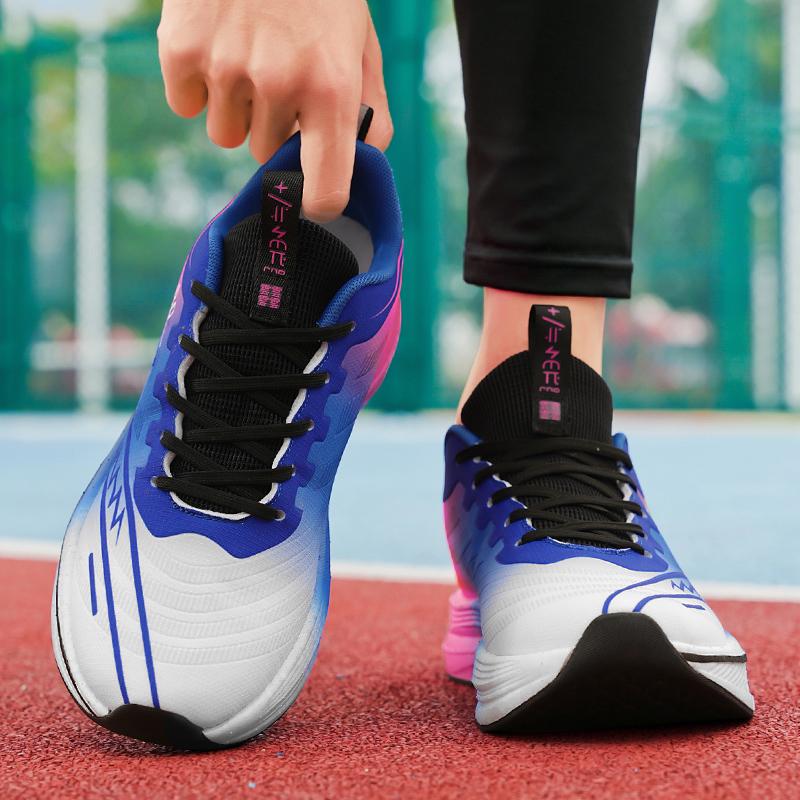 New casual sports shoes men's four season fashion breathable comfortable versatile thick sole wear-resistant casual sports shoes