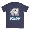 Herren T-Shirt Kirbys Blaue Sterne Hipster 100% Baumwolle T-Shirts Kurzarm T-Shirts Rundhals Kleidung Bedruckt