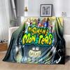 My Singing Monsters videospill tegneserie Mykt plysjteppe,flanellteppe Dyneteppe for stue soverom Sengsofa Piknik