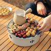 BBQ Charcoal Grill Stove with Grill And Net Easy-to-Clean Grilling Detachable Tea Making Combo