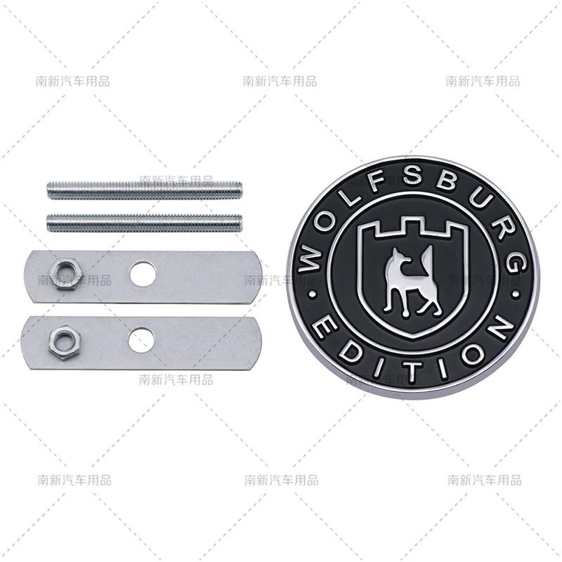 3D Metal Germany Wolfsburg Edition Logo Emblem Car Rear Trunk Sticker Front Grill Badge For VW GTI Golf 2 3 4 5 6 7 MK2 MK3 MK4 AY5