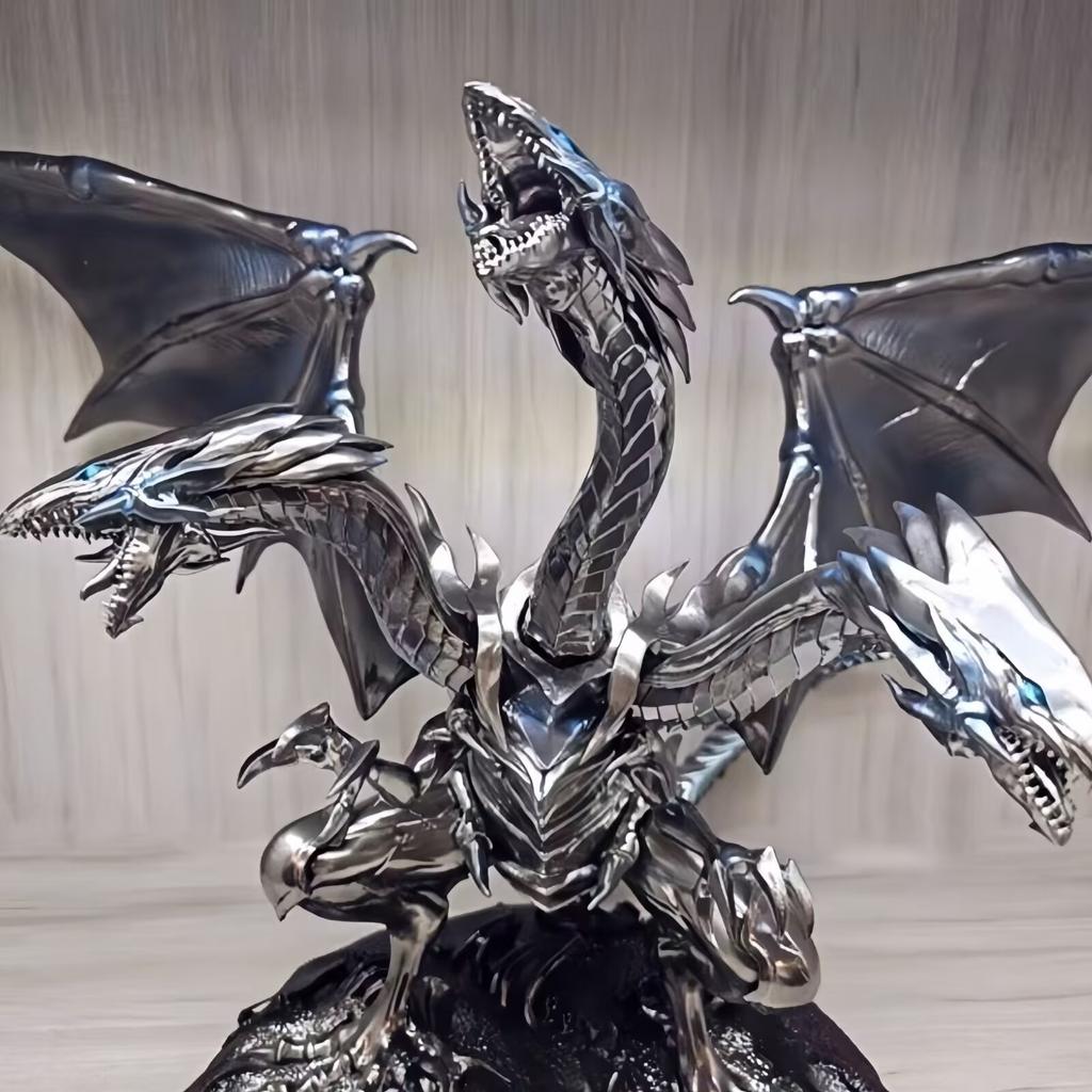 Duel Monsters Figure Obelisk the Tormentor Blue-Eyes White Dragon PVC Ultimate Dragon Desktop Ornament Decoration Kids Toys