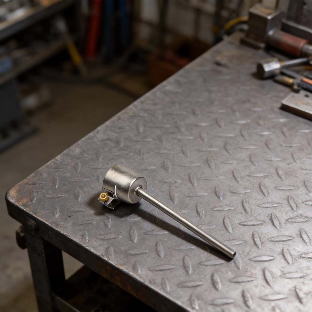 Stainless Steel Tip Round Welding Nozzle For Deep Welding Plastic Welding Easy Installation For 1600W Hot Air Welders
