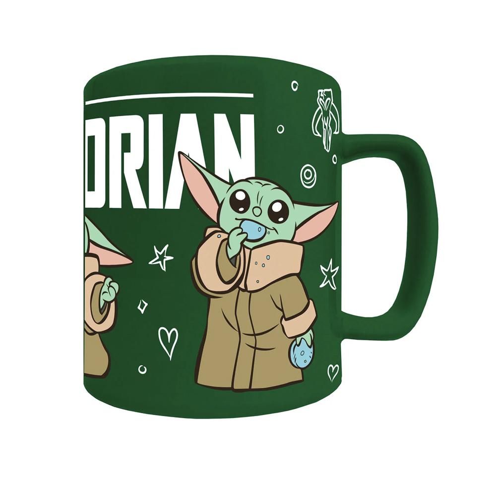 Star Wars The Mandalorian Grogu Fuzzy Mug