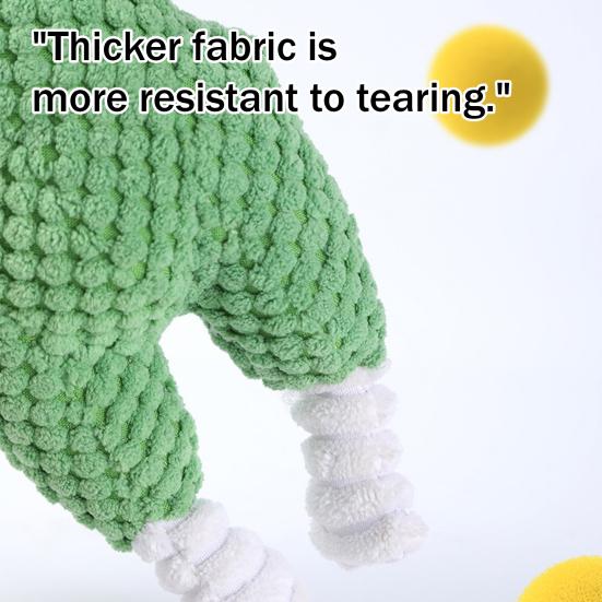 Indestructible Plush Dog Toy for Aggressive Chewers Interactive Squeaky Soft Stuffed Chicken Shaped Dog Chew Toy for Small Medium Large Dogs