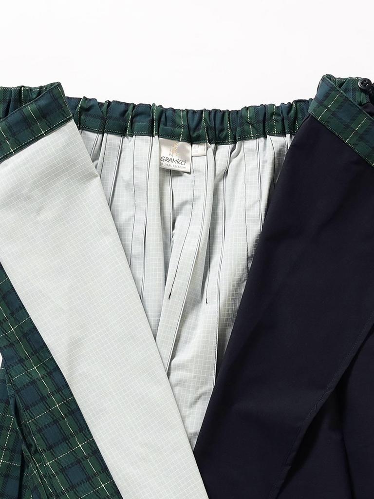 Beams Boy Skirt [Special Order] Gramicci Pleated Skirt, Women's, Black, One Size