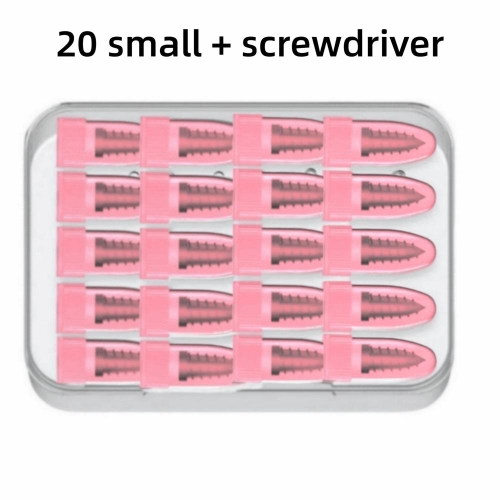 New 10/20/30/40/50PCS Rubber Car Vacuum Tyre Repair Nail Kit Screw in Car Tire Accessorie Tire Repair Rubber Nails Kits