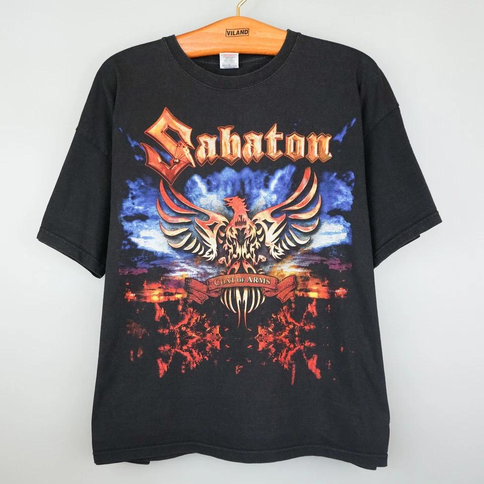 Vintage Sabaton t shirt 2010 Coat of Arms XL