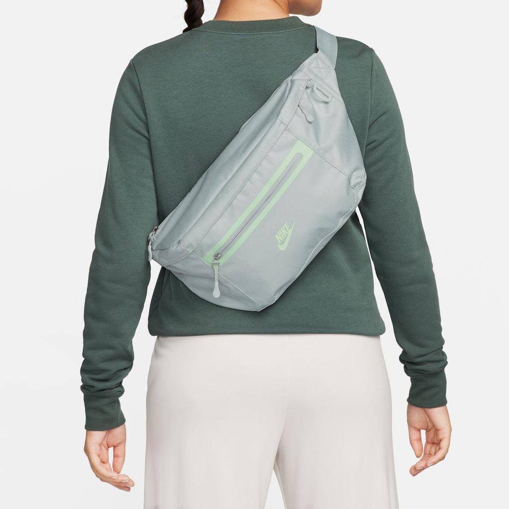 New Nike Polyester One Shoulder Crossbody Fanny Pack Regular Unisex Mint DN2556-035