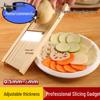 Adjustable Thickness Potato Chip Slicer - Perfect for Hot Pot and Barbecue Kitchens
