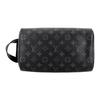 Louis Vuitton Dopp Kit Monogram Coated Canvas And Washable Fabric Toiletry Bag Men Toiletry Bag Black M46354