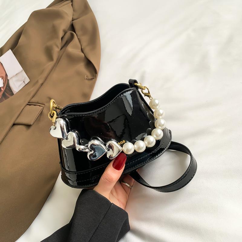 

Яркая сумка из лакированной кожи для женщин, весна-лето, универсальные вечерние сумки, новые популярные мини-сумки через плечо для вечеринок