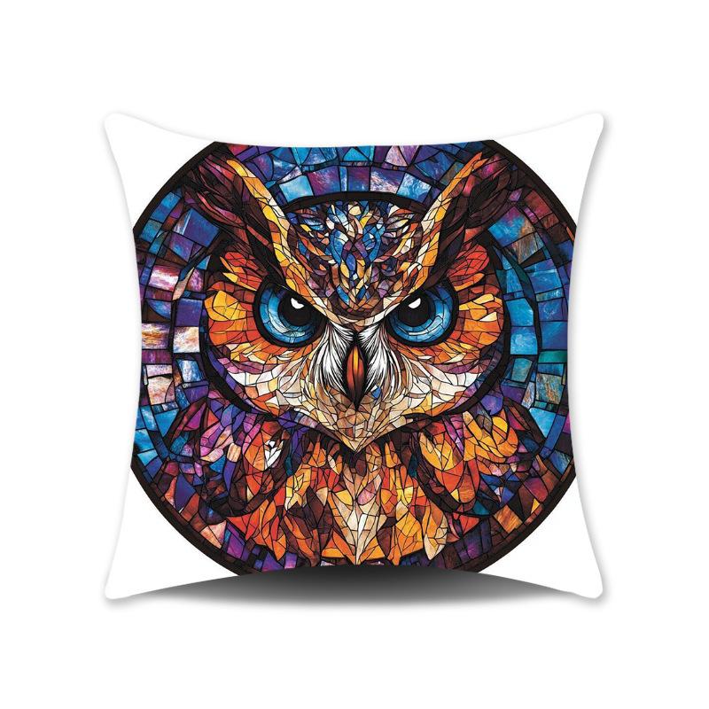 Moda Padrão Elefante Borboleta Capa de Almofada para Quarto Estampada Decoração de Casa Almofada Almofada de Sofá Capa de Almofada Presente