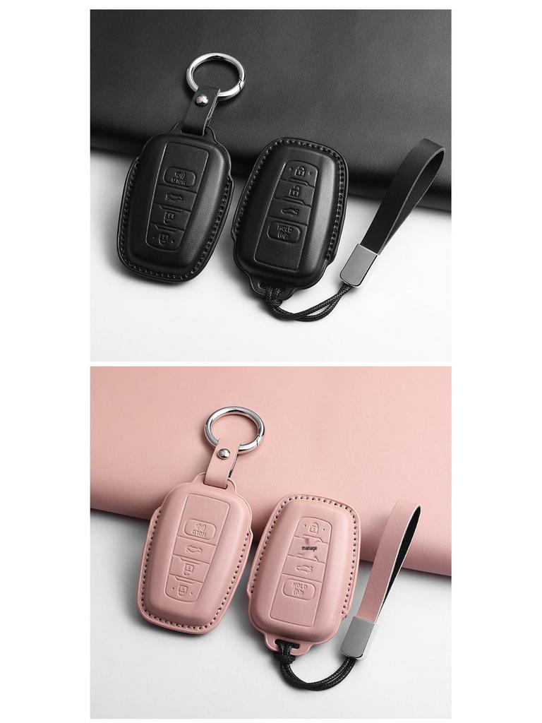 Key Case for Toyota Corolla, Camry, RAV4, Highlander, CHR, Levin, Rongfang, and Asia Dragon