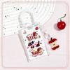 Kawaii Cat Keychain Sliding Card Holder Student Meal Card Bus Card Photo Card Holder Lanyard Lady Id Card Credit Card Holder