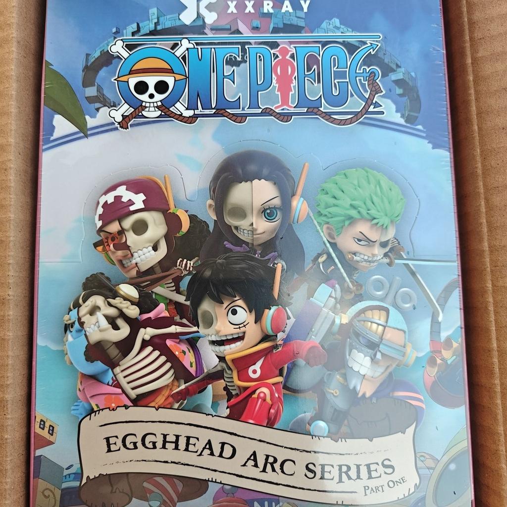 New  Original  One Piece Mighty Jaxx Semi-Anatomical Blind Box Vol.9 Egghead Island Decoration Mystery Box Toy