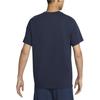 Nike Logo Print Comfortable Quick-Dry Basketball Short Sleeve T-Shirt Men Tops Obsidian HF6072451