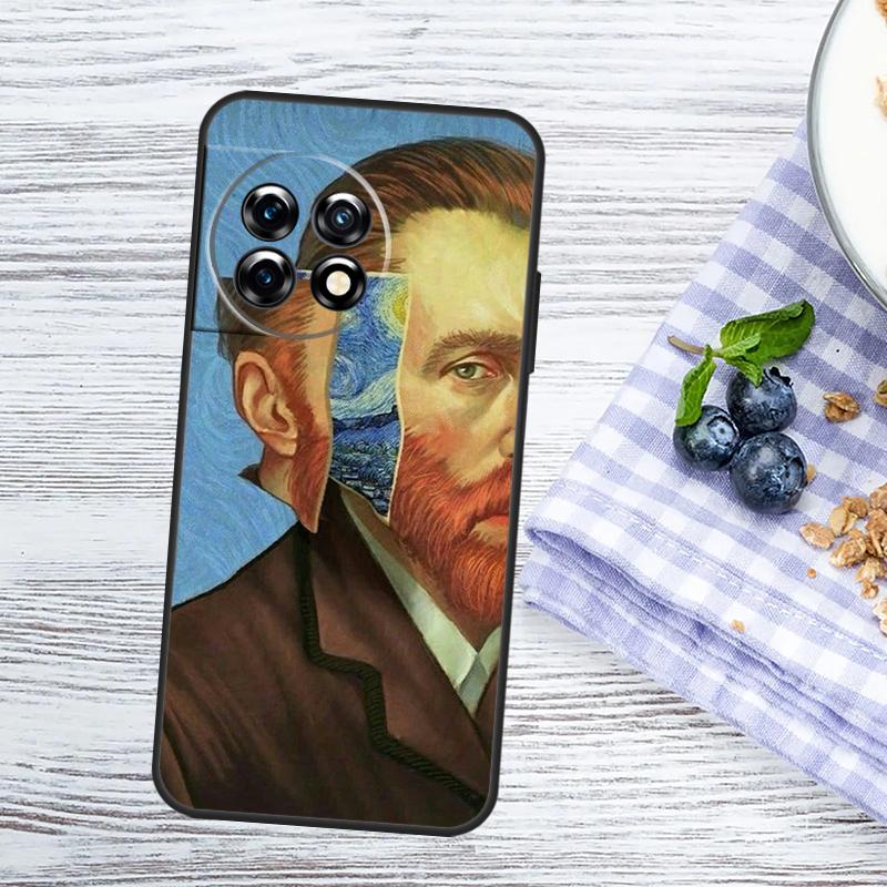 Van Gogh Starry Night Case For OnePlus 12 11 10 Pro 12R 8T 9R 10R 10T OnePlus Nord 3 2T N20 N10 CE 2 Lite Cover