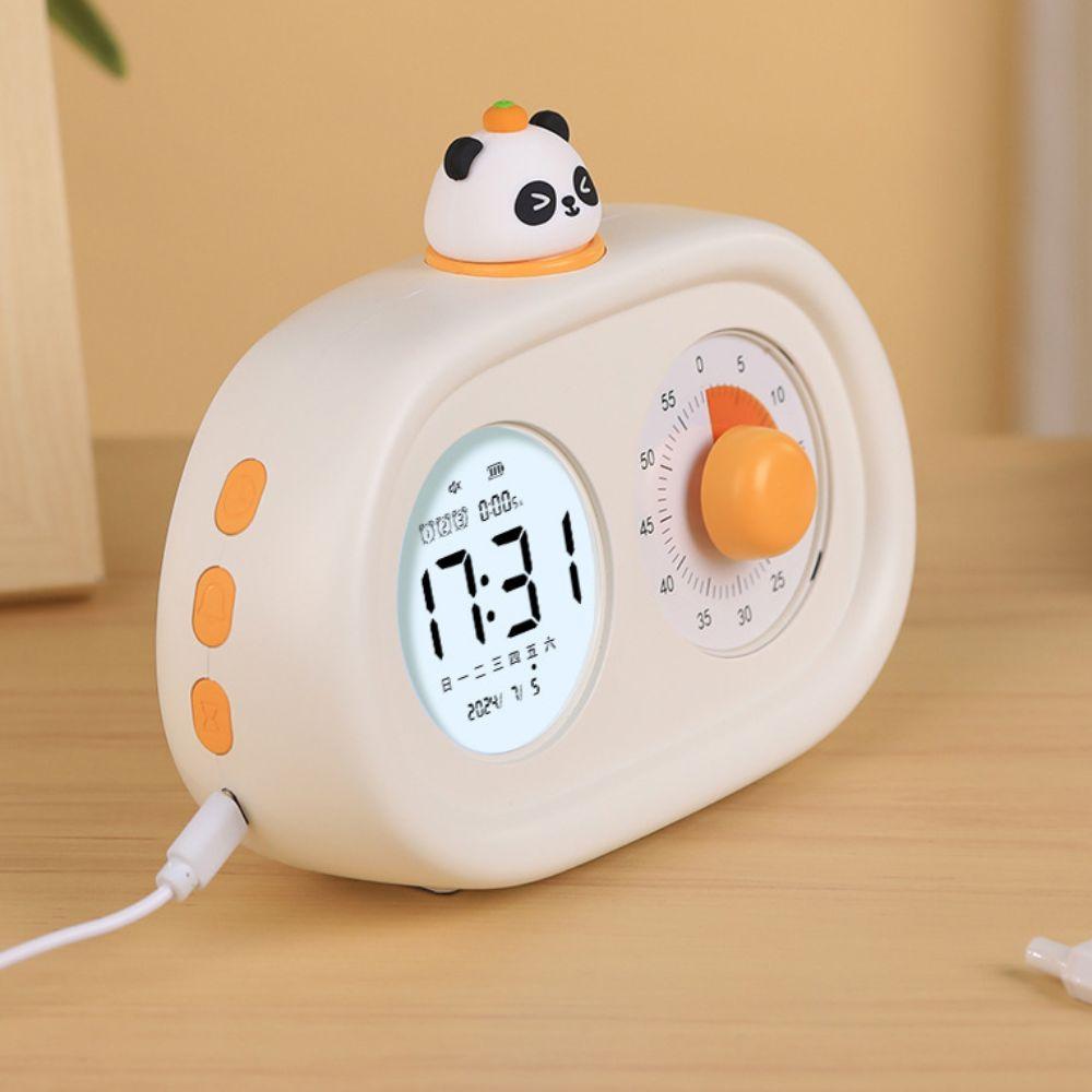 Dual Screen Time Manager Multi Functional Visual Timer New Alarm Clock Student Time Management