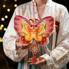 Butterfly Children's Hand-held Lanterns Paper Luminous Lantern  Mid-Autumn Festival