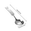 1/3PCS Cartoon Stainless Steel Spoon Koala Pattern Children's Rice Spoon Soup Spoon Ice Cream Spoon Tea Spoon Dessert Spoon