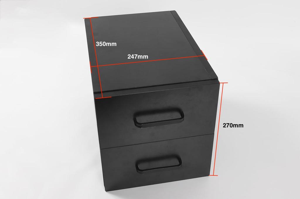 TOYGER TCG Palas Drawer with Flexible Compatible with TCG Card Storage Shelf with 4 Dividers [TCG-specific Dividers] Castle,