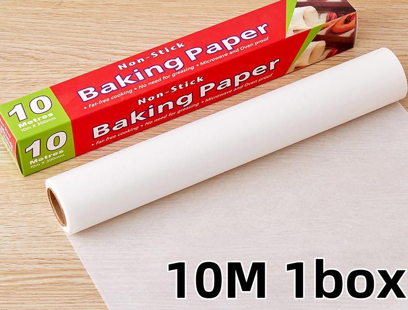 5/10/20M Silicone Absorb Oil Paper Air Fryer Oven Liners Non-stick Heat Resistant Baking Sheets for Kitchen Bakery BBQ Party