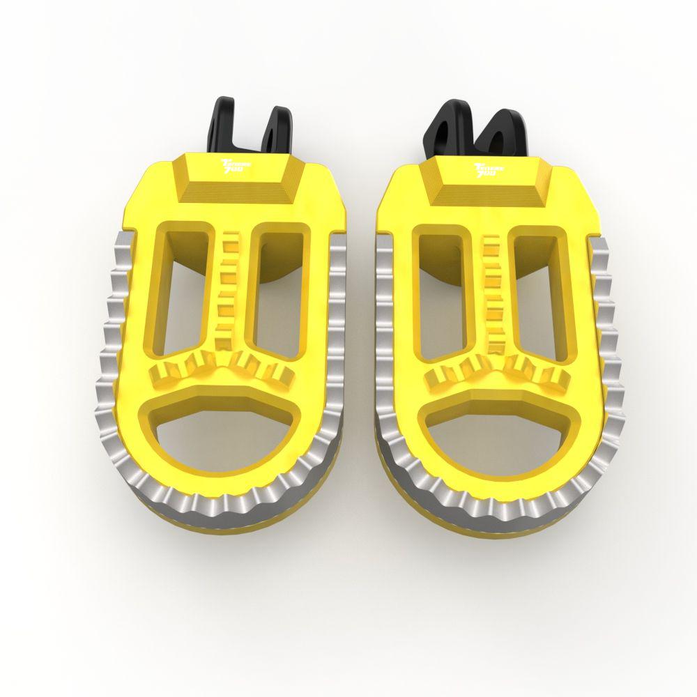 Motorcycle Adjustable Footrest Footpegs Pedals For Yamaha YZ250FX YZ450FX XTZ 700 TENERE/Rally Edition/Rally/Extreme/Explore