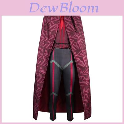Wyróżnij się z tłumu dzięki zestawowi kostiumów cosplay Wanda Vision Szkarłatna Wiedźma